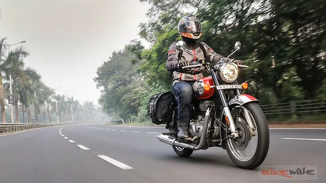 Royal Enfield Classic 350 action Royal Enfield Classic 350 action