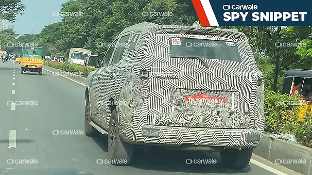 Mahindra New Scorpio Rear View Mahindra New Scorpio Rear View