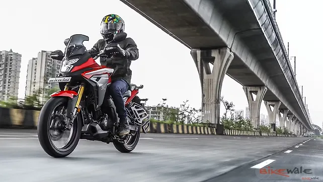 TVS Apache RTR 165RP action TVS Apache RTR 165RP action