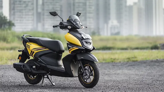 Yamaha Fascino 125 Right Side View Yamaha Fascino 125 Right Side View