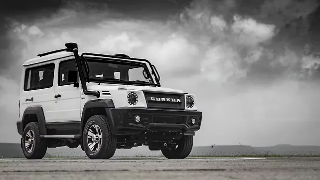 Force Motors Gurkha Right Front Three Quarter Force Motors Gurkha Right Front Three Quarter