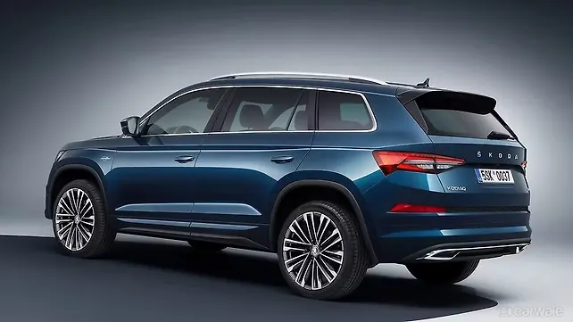 Skoda Kodiaq Left Rear Three Quarter Skoda Kodiaq Left Rear Three Quarter