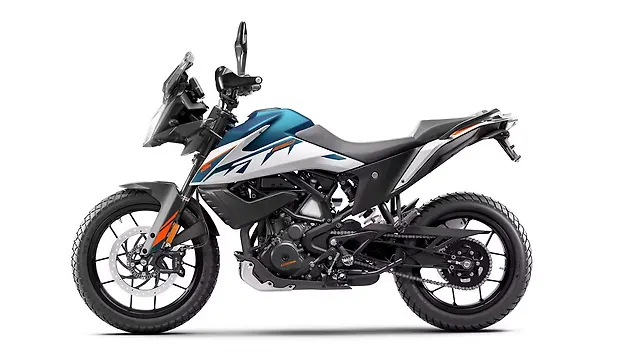 KTM 250 Adventure Left Side View KTM 250 Adventure Left Side View