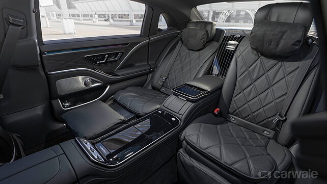 Подножки заднего ряда сидений Mercedes-Benz S-Класса