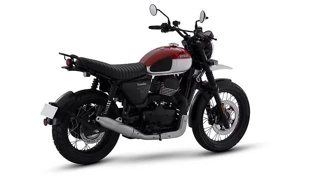 Yezdi Scrambler Right Side View Yezdi Scrambler Right Side View