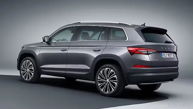 Skoda Kodiaq Left Rear Three Quarter Skoda Kodiaq Left Rear Three Quarter