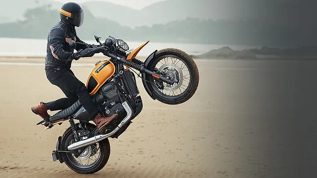 Yezdi Scrambler Right Side View Yezdi Scrambler Right Side View