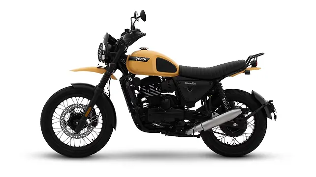Yezdi Scrambler Left Side View Yezdi Scrambler Left Side View