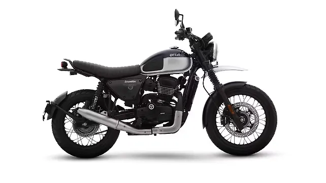 Yezdi Scrambler Right Side View