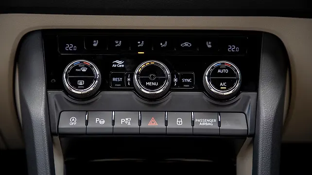 Skoda Kodiaq AC Controls