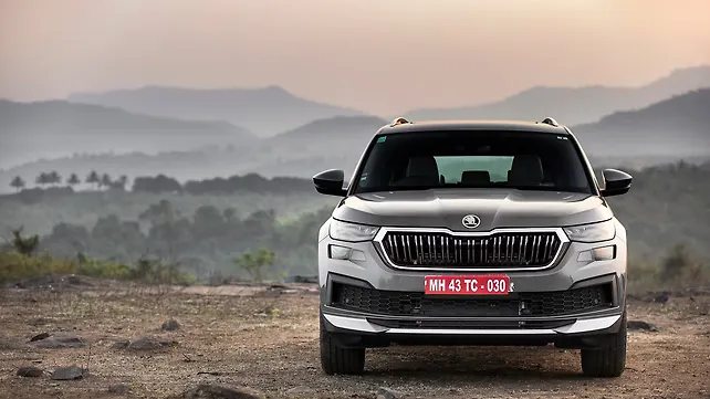 Skoda Kodiaq Front View Skoda Kodiaq Front View