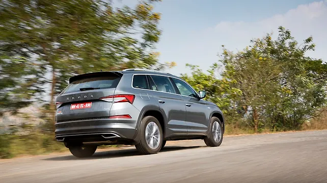 Skoda Kodiaq Right Rear Three Quarter Skoda Kodiaq Right Rear Three Quarter