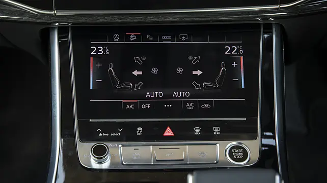 Audi Q7 Facelift AC Controls Audi Q7 Facelift AC Controls
