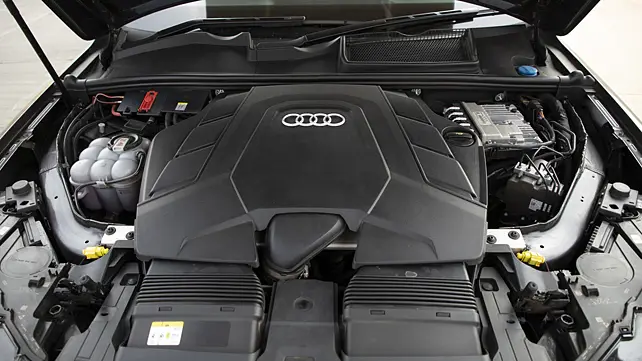 Audi Q7 Facelift Engine Shot Audi Q7 Facelift Engine Shot