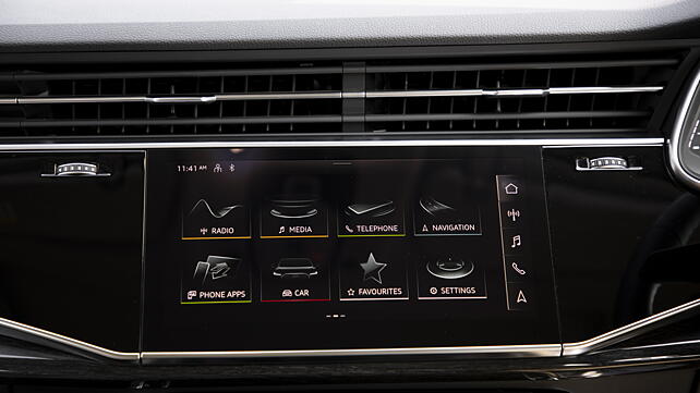 Audi Q7 Facelift Infotainment System