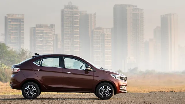 Tata Tigor Left Side View Tata Tigor Left Side View