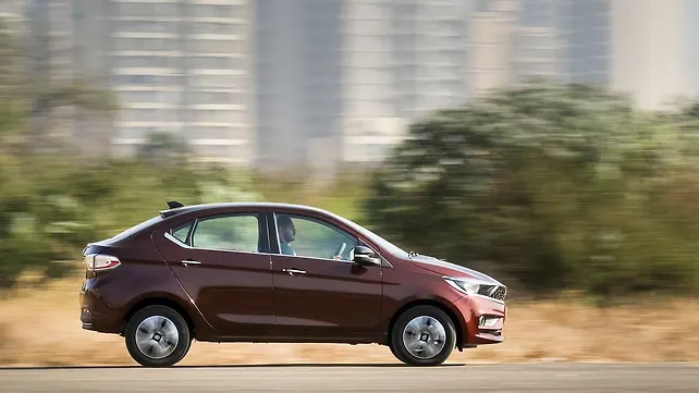 Tata Tigor Left Side View Tata Tigor Left Side View