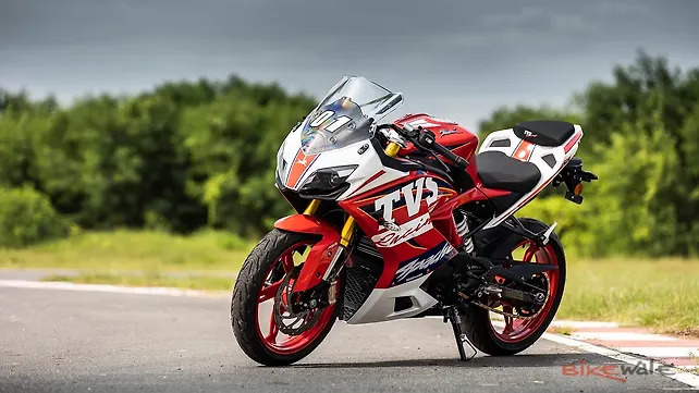 TVS Left Front Three Quarter TVS Left Front Three Quarter