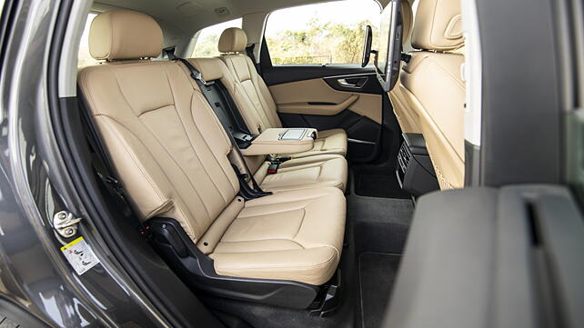 Audi Q7 Facelift Second Row Seats