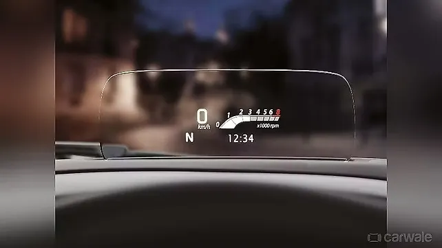 Maruti Suzuki Baleno Facelift Head-Up Display (HUD) Maruti Suzuki Baleno Facelift Head-Up Display (HUD)