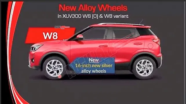 Mahindra XUV300 Left Side View Mahindra XUV300 Left Side View