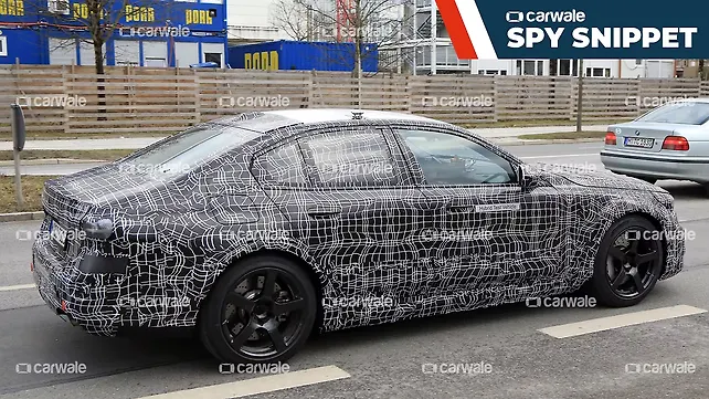 BMW M5 Right Rear Three Quarter
