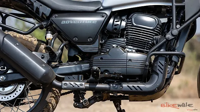 Yezdi Adventure Engine From Right Yezdi Adventure Engine From Right
