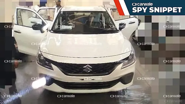 Maruti Suzuki Baleno Facelift Front View Maruti Suzuki Baleno Facelift Front View