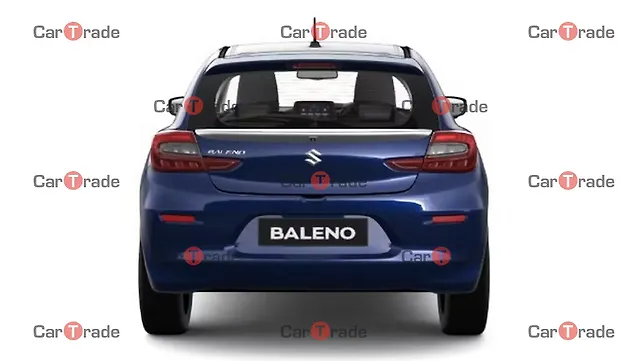 Maruti Suzuki Baleno Facelift Rear View Maruti Suzuki Baleno Facelift Rear View