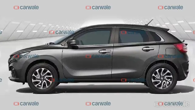 Подтяжка лица Maruti Suzuki Baleno, вид слева Подтяжка лица Maruti Suzuki Baleno, вид слева