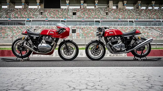Royal Enfield Continental GT 650 Right Side View Royal Enfield Continental GT 650 Right Side View