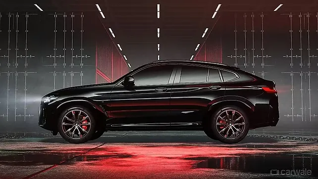 BMW X4 Left Side View BMW X4 Left Side View