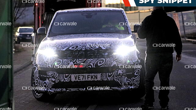2022 Range Rover Sport spy shots reveal new details - CarWale