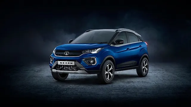 Tata Nexon Left Front Three Quarter Tata Nexon Left Front Three Quarter