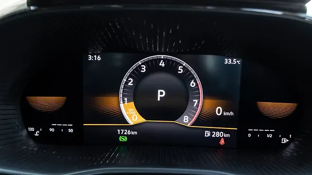 Skoda Slavia Instrument Cluster