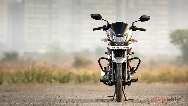 TVS Star City Plus Front View TVS Star City Plus Front View