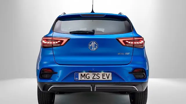 MG ZS EV Facelift Rear View