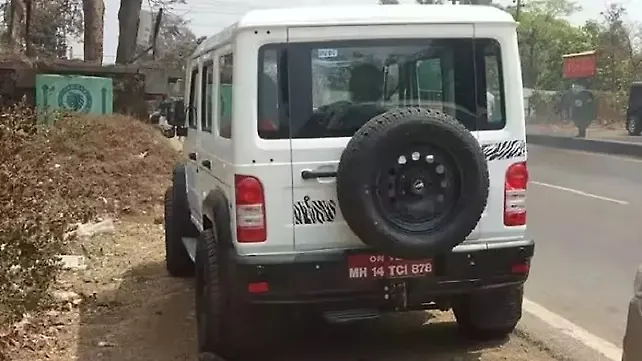 Force Motors Gurkha Rear View Force Motors Gurkha Rear View