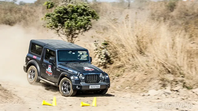 Mahindra Thar Left side view Left view