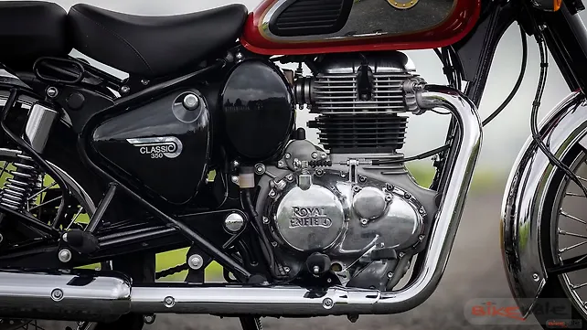 Royal Enfield Classic 350 Engine From Right Royal Enfield Classic 350 Engine From Right