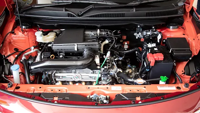 Toyota Glanza Engine Shot Toyota Glanza Engine Shot