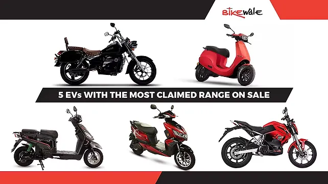 5 Evs With The Highest Claimed Range On Sale Bikewale