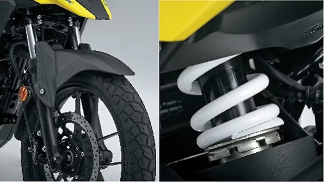 Suzuki V-Strom SX Front Suspension Suzuki V-Strom SX Front Suspension