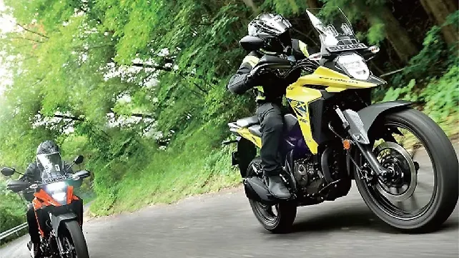 Suzuki V-Strom SX Right Front Three Quarter