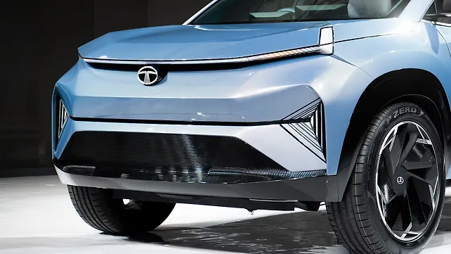 Tata Curvv EV Concept View from the front Tata Curvv EV Concept View from the front