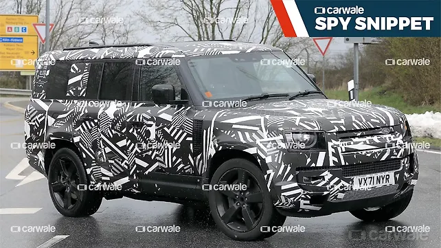 Land Rover Defender Правая передняя часть Три четверти Land Rover Defender Правая передняя часть Три четверти