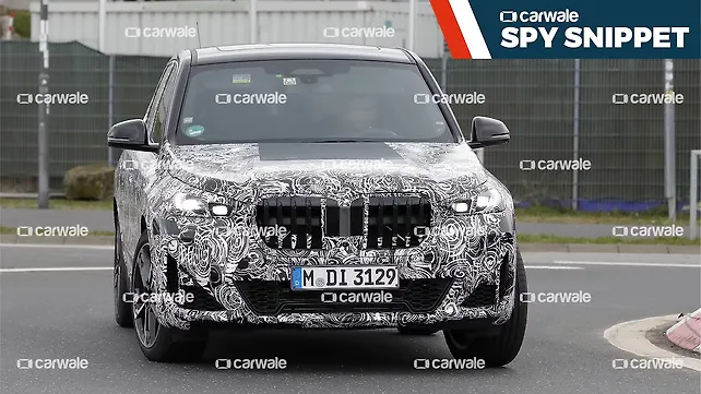 2022 third-gen BMW X1 spotted at Nürburgring - CarWale