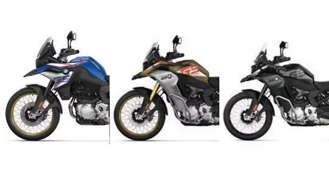 BMW F850 GS Left Side View BMW F850 GS Left Side View