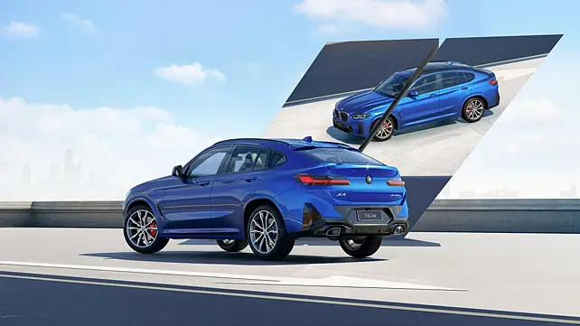 BMW X4 Left Rear Three Quarter BMW X4 Left Rear Three Quarter