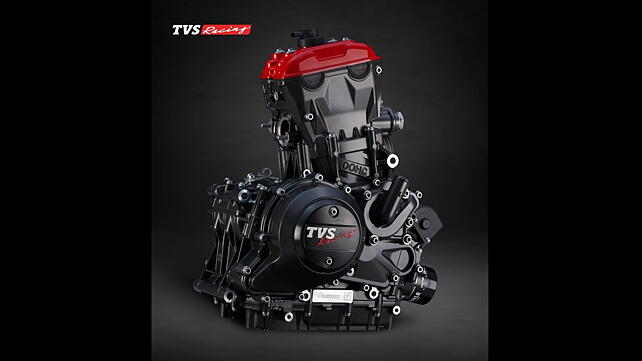 TVS Apache RR310 Engine From Right